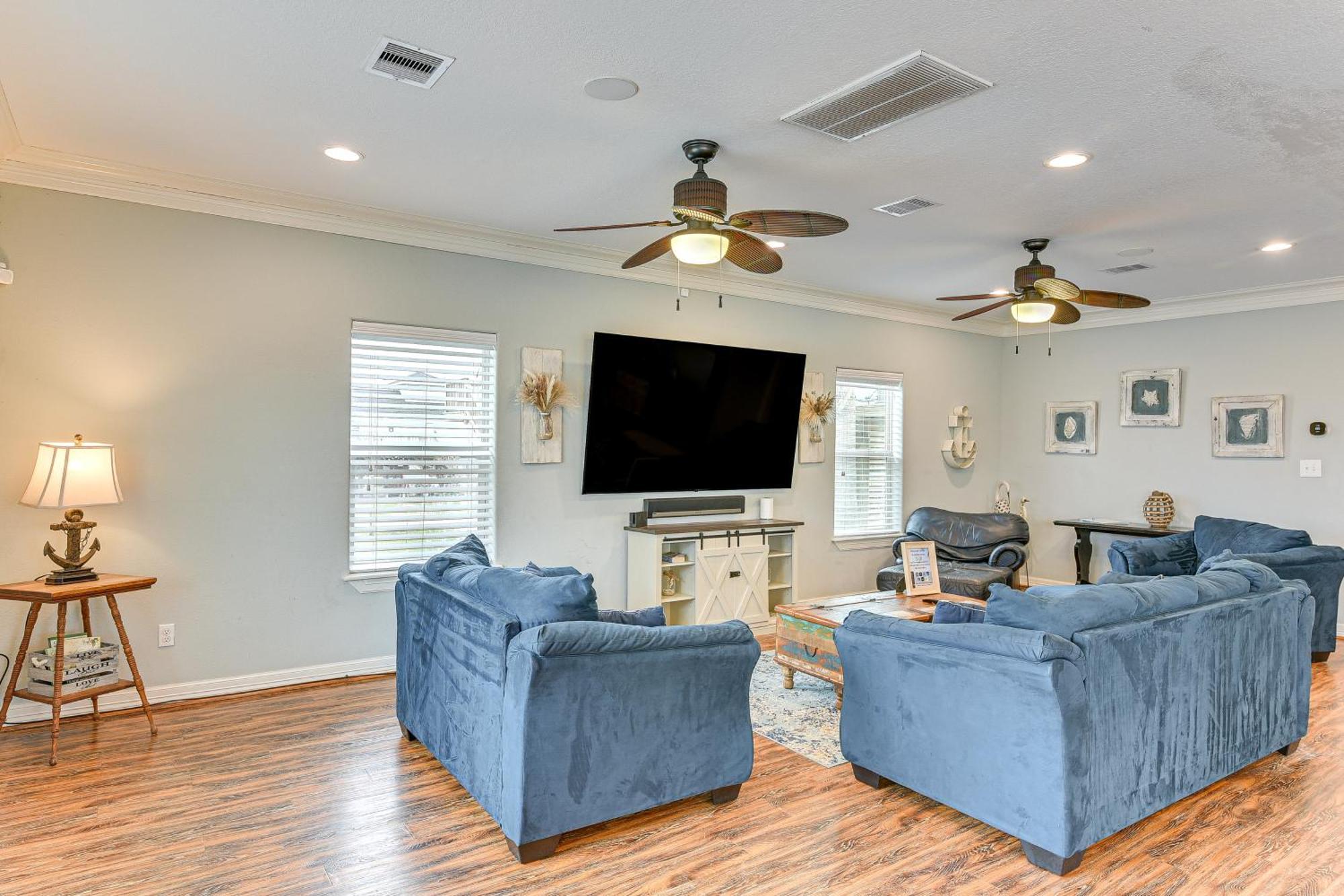 Large Group Gulf Retreat, Steps To Surfside Beach! 외부 사진